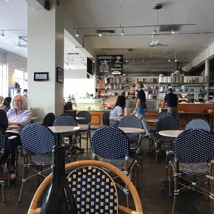 Interior view from banquette