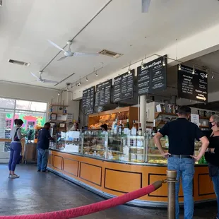 Order at the counter