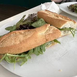 Goat Cheese, Arugula & Maple Syrup