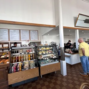 customers in a bakery