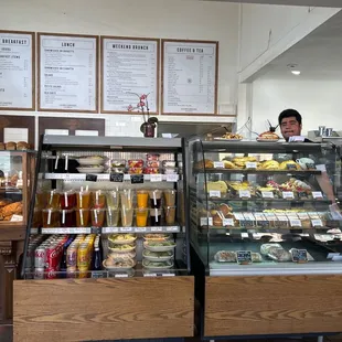 a man behind the counter