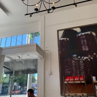 a man sitting at a table