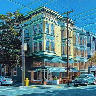 View from across the street