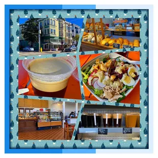 Montage of images from La Boulangerie - San Francisco