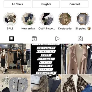 Plus size boutique Instagram