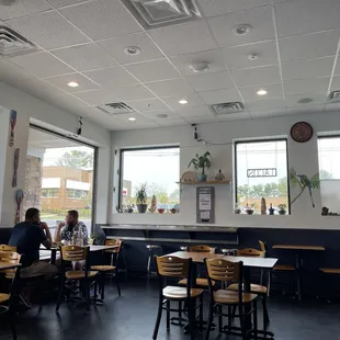 the interior of a restaurant