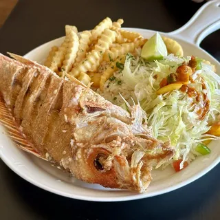 Fried Red Snapper
