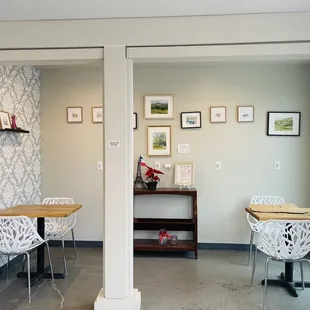 Seating area on main floor