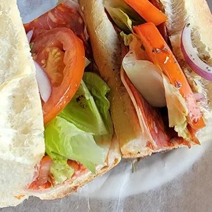 Italian Baguette Sandwich