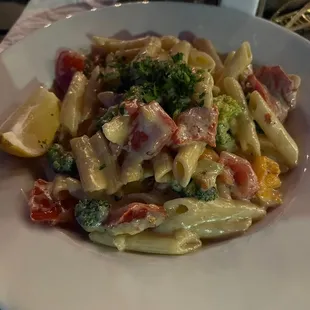 Vegetarian penne Pasta