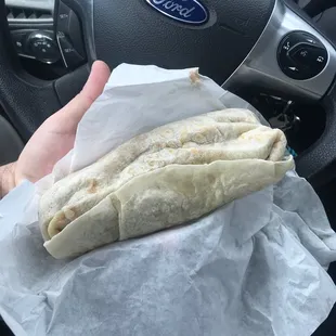 Carnitas burrito