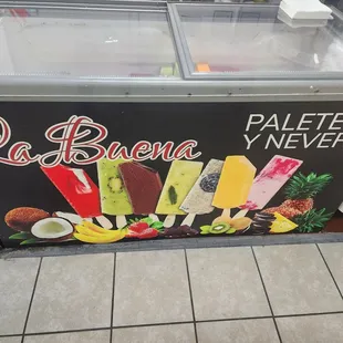 an ice cream stand