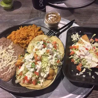 Rice & Beans Plate