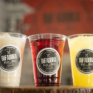 three drinks