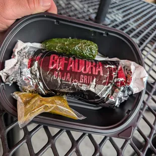 Smallest $7 b&amp;c burrito ever and mostly Tortilla should've went to Miguel's smh