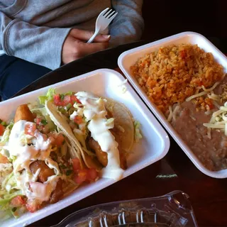 Rice & Beans Plate