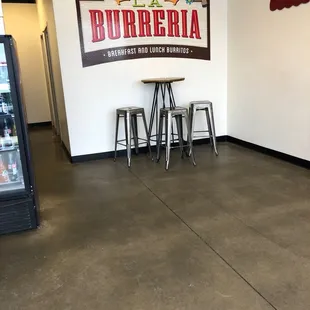 the interior of a restaurant