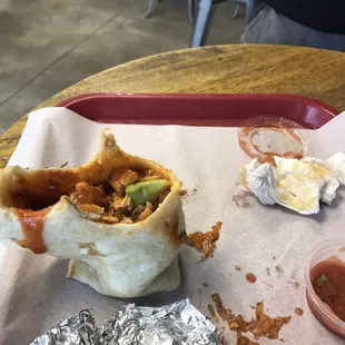 Man you won't get a better burrito than this place.  HALL OF FAME !!!