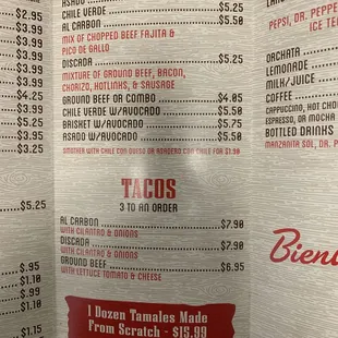 Lunch burritos &amp; Tacos