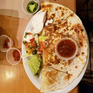 Super Quesadillas with Carnitas