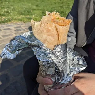 Veggie burrito
