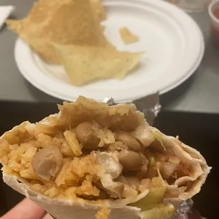 Vegetarian Burritos Bean And Cheese
