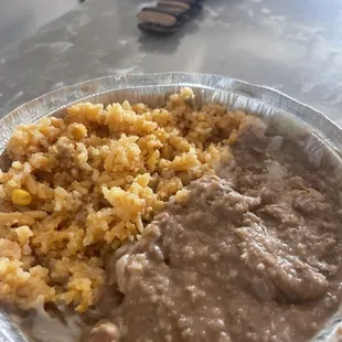 Rice and beans