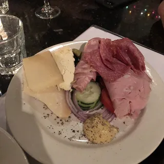 Mixed Meat and Cheese Plate