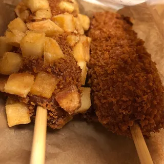 R 6. Potato Mozzarella Rice Hot Dog