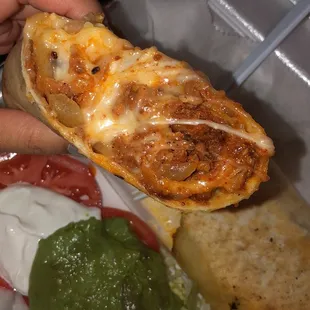 Al pastor burrito
