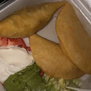 Beef, Chicken, Cheese Empanadas