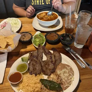 Carne Asada Dinner