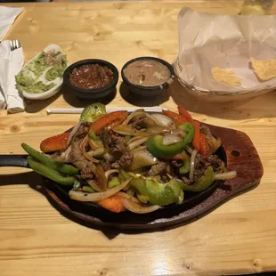 Steak Fajitas