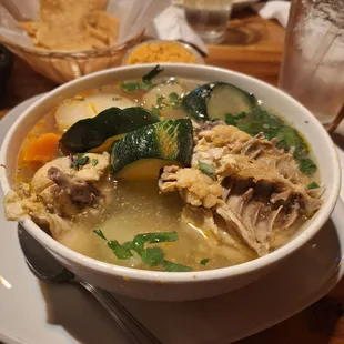 Caldo de pollo