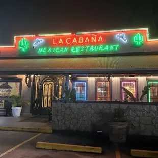 Front of the restaurant