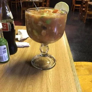 Coctel de Camarones (Shrimp Cocktail)