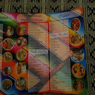 LA Cabana menu 2