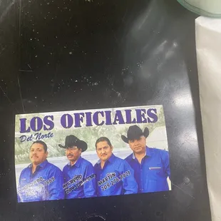Band that was playing