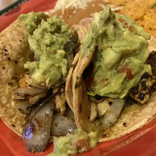 Pollo de chimichurri tacos