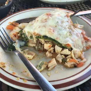 Chile relleno w/ chicken fajita meat