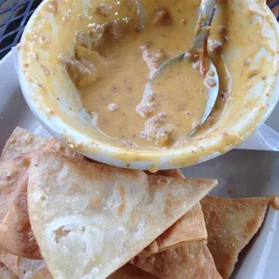 Nasty queso, super cold and watery. The servers and managers(Carlos) gave us a lot of attitude when we told them. Don&apos;t go!