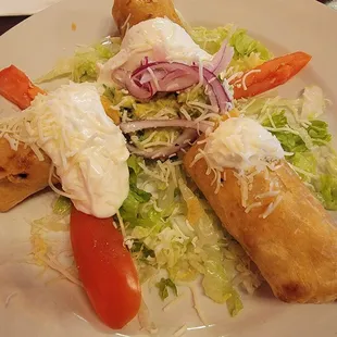 Mini chimichangas