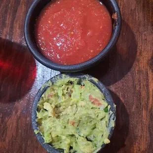 They make their own salsa and guacamole along with other items.