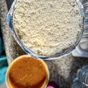 White Rice &amp; Beans