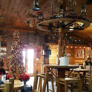 La Cabañita during Xmas time! Ho ho ho! I'm here for tacos!