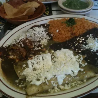 Enchiladas Verdes