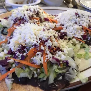 Tostadas Vegetarianas