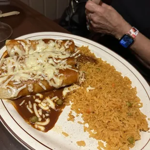 Enchilada dinner