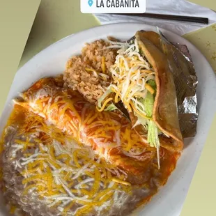 This place has good food , the server is nice and attentive also