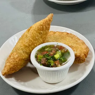 Empanadas with Aji
